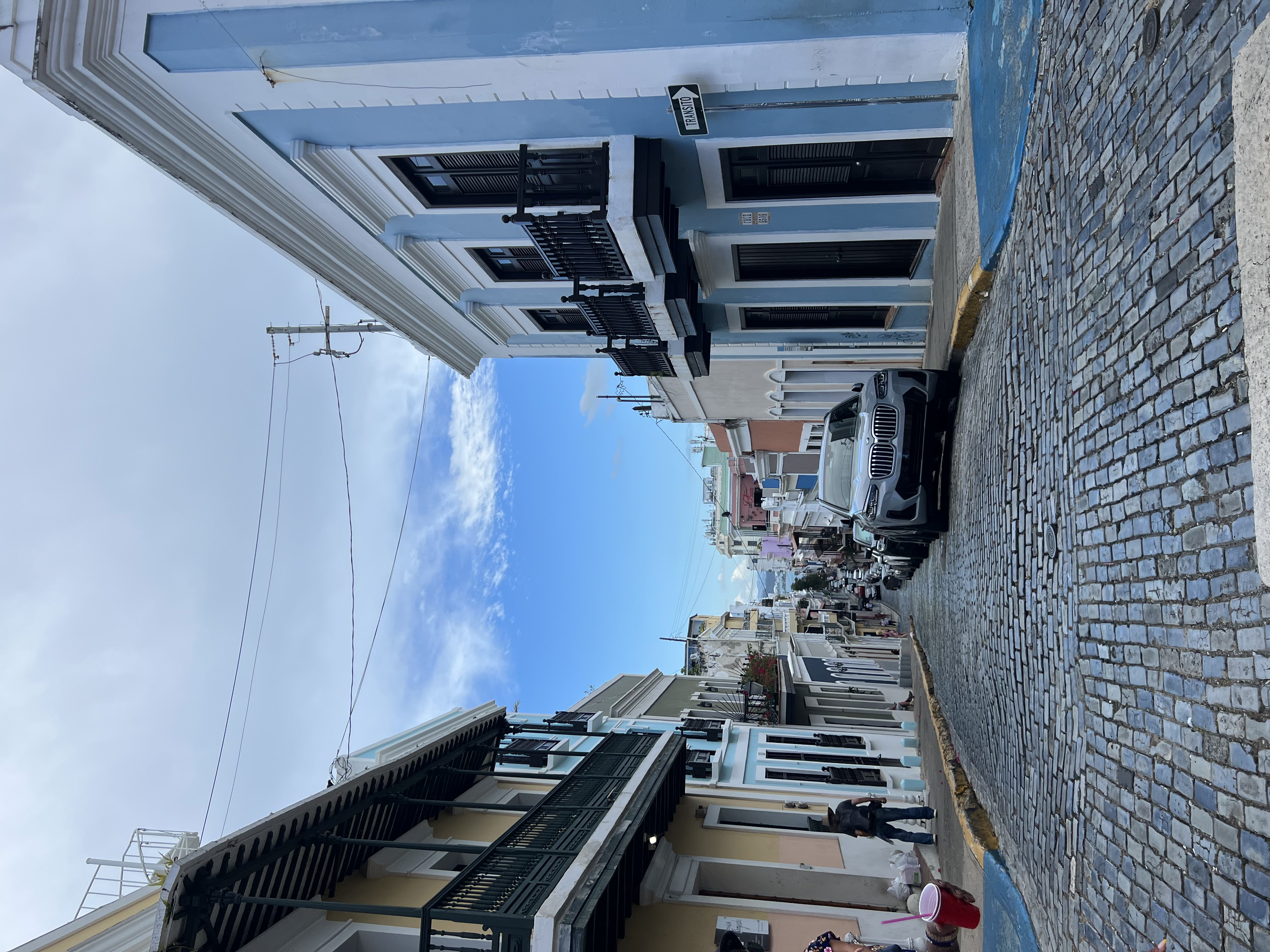 Old San Juan cobblestone street — PTO Travel Agency Puerto Rico